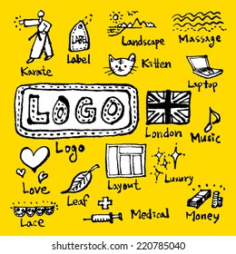 alphabet illustration