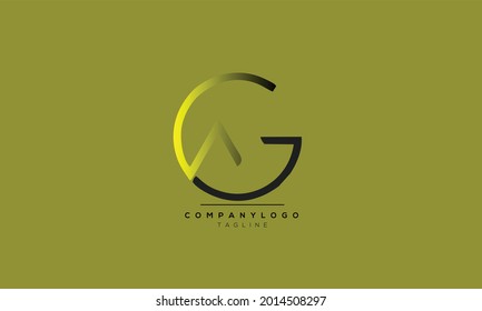 Alphabet Initial Letter G Monogram Icon Logo vector illustration abstract  web character logotype 
initials icon badge business brand branding 