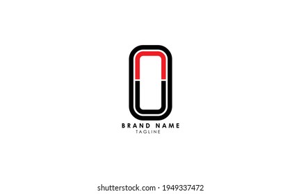  Alphabet initial Letter Monogram Icon Logo vector illustration