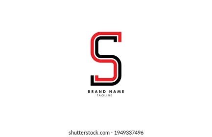  Alphabet initial Letter Monogram Icon Logo vector illustration