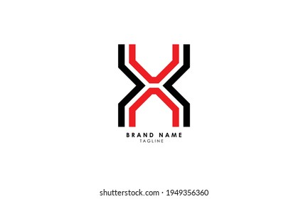  Alphabet initial Letter Monogram Icon Logo vector illustration

