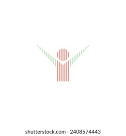 Alphabet Initials logo IY, YI, I and Y