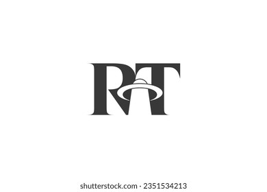 Alphabet Initials logo RE, ER, R and E