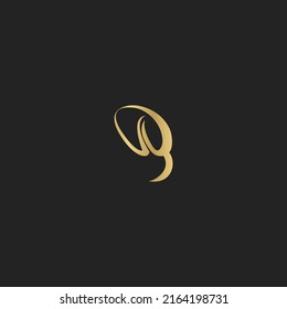 Alphabet Initials logo VY, YV, V and Y