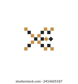 Logo de Alphabet Initials XE, EX, E y X