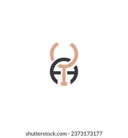 Logo de Alphabet Initials YA, AY, Y y A