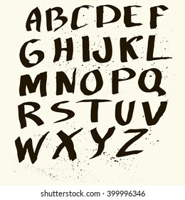 alphabet of ink