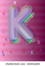 Alphabet K idea template