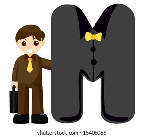 Alphabet Kids (Manager) - Vector