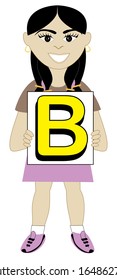 Alphabet Kids Vector version of this Illustration