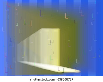 Alphabet L texture icon