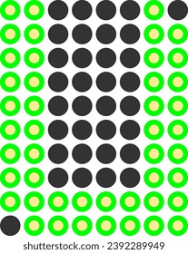 an alphabet with a led alarm digital theme