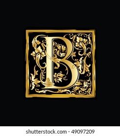 Alphabet letter B