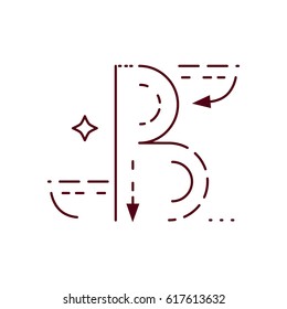 Alphabet Letter B