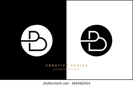 	
Alphabet Letter B, BB Logo Emblem Monogram