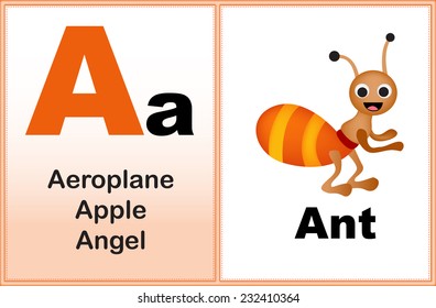 alphabet letter clipart few similar words stock vector royalty free 232410364 shutterstock