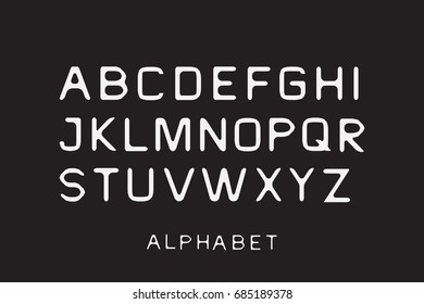 Alphabet letter concept vector template.
