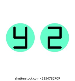 alphabet letter design illustrations, perfect for icons, mascots, logos, etc