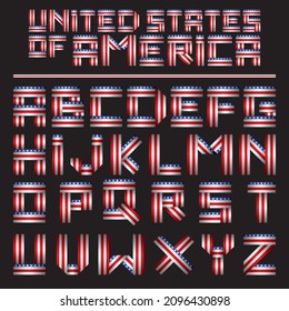 Alphabet Letter Design A to Z. set 002