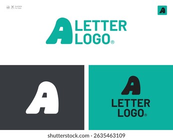 Alphabet letter icon logo A