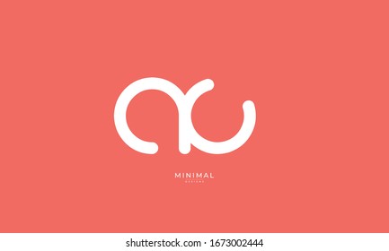 Alphabet Letter Icon Logo AC