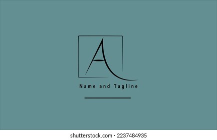 alphabet letter icon logo ac