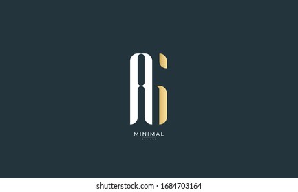 Alphabet Letter Icon Logo AG