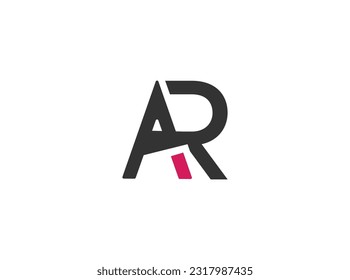 Alphabet letter icon logo AR, AR Logo. Letter Design Vector, AR, RA, A, R abstract letters logo monogram, Alphabet letters Initials Monogram logo, alphabet letters AR monogram .