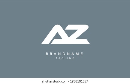 Alphabet Letter Icon Logo AZ