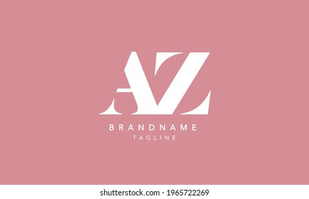 Alphabet Letter Icon Logo AZ