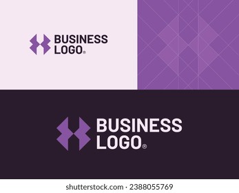 Alphabet letter icon logo BB