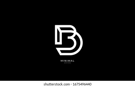 Alphabet Letter Icon Logo DB 