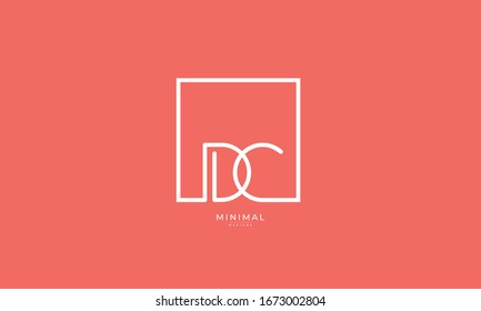 Alphabet Letter Icon Logo DC