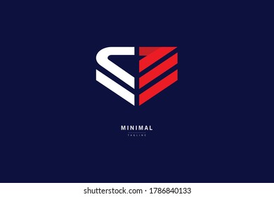 Alphabet letter icon logo Initial SE Vector Design Template 