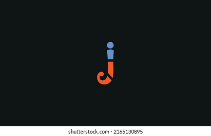 Alphabet letter icon logo j