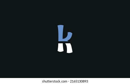 Alphabet letter icon logo k