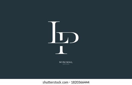 Alphabet Letter Icon Logo LP