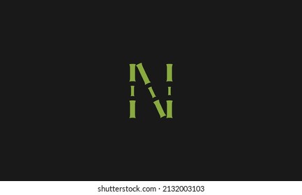 Alphabet letter icon logo N