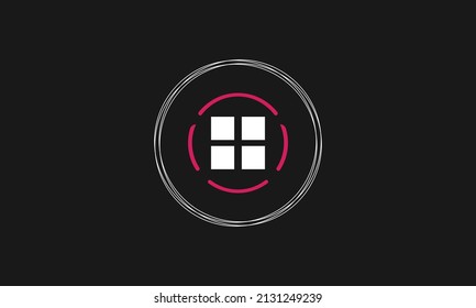 Alphabet letter icon logo O