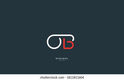 Alphabet Letter Icon Logo OB