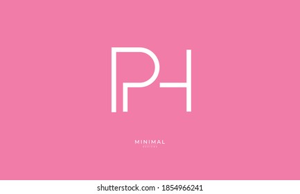 Alphabet Letter Icon Logo PH