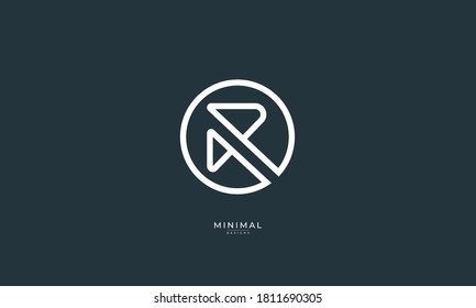 Alphabet letter icon logo R