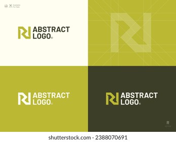 Alphabet letter icon logo R