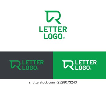 Alphabet letter icon logo R