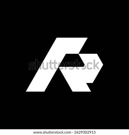 Alphabet letter icon logo R