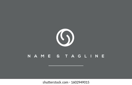 Alphabet letter icon logo S