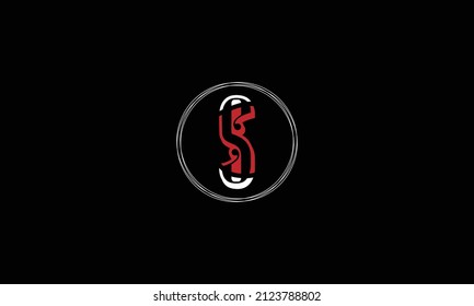 Alphabet letter icon logo S