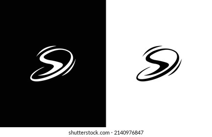 Alphabet Letter Icon logo SD and S