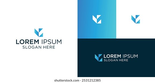 Alphabet letter icon logo VG