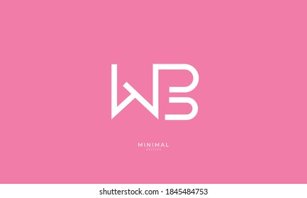 Alphabet Letter Icon Logo WB